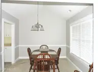 3128 Ruth Court, Greenville, NC 27834 — 3-bedroom home in Tyson Farms, Greenville, NC, photo 9 of 29: Dining area