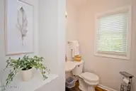 101 Shipwreck Lane E, Emerald Isle, NC 28594 — 3-bedroom waterfront townhome in Spinnakers Reach, Emerald Isle, NC, photo 15 of 38: Powder Room