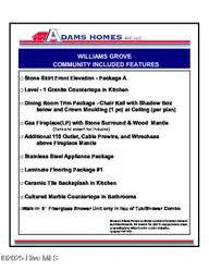 4020 Fletcher Road Lot 182, Bailey, NC 27807 — 4-bedroom home in Williams Grove, Bailey, NC, photo 24 of 26: WG Included Features