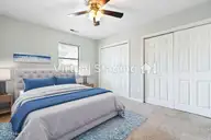 10167 Creekside Drive SE Apt 2, Leland, NC 28451 — 3-bedroom townhome in Creekside Townhouses, Leland, NC, photo 14 of 41: Virtually staged bedroom