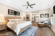 133 Sound Point Drive, Harkers Island, NC 28531 — 3-bedroom waterfront home in Cape Point Village, Harkers Island, NC, photo 18 of 61: Primary suite