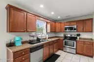 156 Weste Avenue, Jacksonville, NC 28540 — 4-bedroom home in Bryan Farms, Jacksonville, NC, photo 9 of 47: Kitchen 1