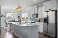 206 W Azalea Drive, Holly Ridge, NC 28445 — 3-bedroom home in Neighborhoods of Holly Ridge, Holly Ridge, NC, photo 9 of 23: Kitchen