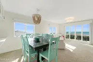 525 Salter Path Road C-5 The Breakers, Pine Knoll Shores, NC 28512 — 3-bedroom waterfront condo in Beacon's Reach, Pine Knoll Shores, NC, photo 7 of 51: Dining area