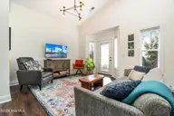 300 Sweetwater Cove, Newport, NC 28570 — 3-bedroom condo in The Coves at Newport, Newport, NC, photo 8 of 40: Great Room View