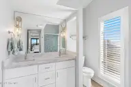 545 Salter Path Road L7, Pine Knoll Shores, NC 28512 — 4-bedroom waterfront condo in Beacon's Reach, Pine Knoll Shores, NC, photo 24 of 43: Primary Bath