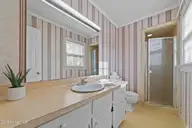 1104 Crestview Drive, Tarboro, NC 27886 — 3-bedroom home in West Hills, Tarboro, NC, photo 19 of 37: Primary Bathroom