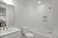 805 Mulberry Street Unit 102, Beaufort, NC 28516 — 2-bedroom condo in 805 Mulberry, Beaufort, NC, photo 15 of 24: Guest Bathroom