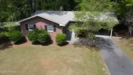 245 S Hillcrest Drive, Goldsboro, NC 27534 — 3-bedroom home in Hillcrest Farm, Goldsboro, NC, photo 2 of 53: DJI_0975