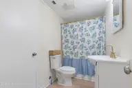 728 Warrior Trail, Whiteville, NC 28472 — 2-bedroom home, Whiteville, NC, photo 20 of 38: Hallway Bathroom