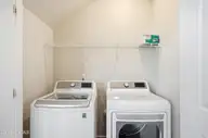 7590 Knightbell Circle, Leland, NC 28451 — 3-bedroom townhome in Ibis Landing, Leland, NC, photo 19 of 56: Laundry Closet