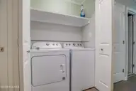 108 Hoffman Beach Road, Salter Path, NC 28512 — 3-bedroom waterfront home, Salter Path, NC, photo 21 of 42: Washer:Dryer