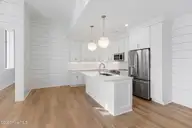 805 Mulberry Street 106, Beaufort, NC 28516 — 2-bedroom condo in 805 Mulberry, Beaufort, NC, photo 9 of 24: Kitchen with Dining Nook