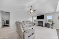 806 Calebs Creek Court, Maysville, NC 28555 — 3-bedroom home in Village Creek, Maysville, NC, photo 6 of 37: Living Room