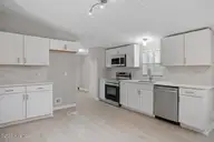 124 Decoy Drive, Pikeville, NC 27863 — 3-bedroom manufactured home in Duck Ridge, Pikeville, NC, photo 5 of 20: 124 Decoy kitchen2