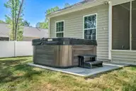 223 Rosemount, Rocky Mount, NC 27804 — 4-bedroom home in Belmont Lake Preserve, Rocky Mount, NC, photo 9 of 38: Hot Tub Conveys!