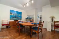 142 Lagoon Lane, Pine Knoll Shores, NC 28512 — 3-bedroom waterfront condo in Mcginnis Point, Pine Knoll Shores, NC, photo 16 of 41: Dining Area