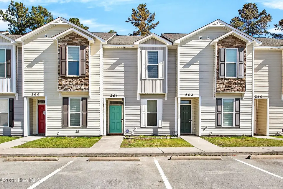 264 Caldwell Loop, Jacksonville, NC 28546 — 2-bedroom townhome in Carolina Forest, Jacksonville, NC, photo 1 of 27