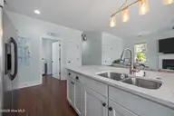 206 W Azalea Drive, Holly Ridge, NC 28445 — 3-bedroom home in Neighborhoods of Holly Ridge, Holly Ridge, NC, photo 11 of 23: Kitchen