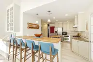 121 Gull Harbor Drive, Newport, NC 28570 — 4-bedroom waterfront home in Gull Harbor, Newport, NC, photo 16 of 58: Kitchen with bar