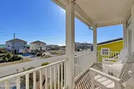 3809 Island Drive, North Topsail Beach, NC 28460 — 4-bedroom waterfront townhome in Sea Oaks, North Topsail Beach, NC, photo 20 of 47: Ocean View, Second Level