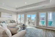 208 Goldsboro Drive, North Topsail Beach, NC 28460 — 6-bedroom waterfront townhome in Topsail Wynds, North Topsail Beach, NC, photo 7 of 51: living room2