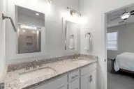 134 Freedom Park Road, Beaufort, NC 28516 — 3-bedroom home in Beau Coast West, Beaufort, NC, photo 22 of 57: Primary Bathroom