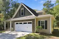 611 Weeping Willow Lane, Jacksonville, NC 28540 — 4-bedroom home in Blue Creek Estates, Jacksonville, NC, photo 3 of 51: Front side
