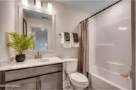 511 Heart Pine Avenue, Wilmington, NC 28411 — 3-bedroom home in Indigo at Abbey Preserve, Wilmington, NC, photo 21 of 27: Bedroom 3 Bathroom