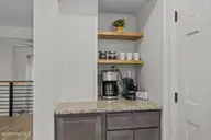 651 Salter Path Road 20b, Pine Knoll Shores, NC 28512 — 3-bedroom waterfront condo in Ocean Glen Condo, Pine Knoll Shores, NC, photo 6 of 41: Coffee Bar