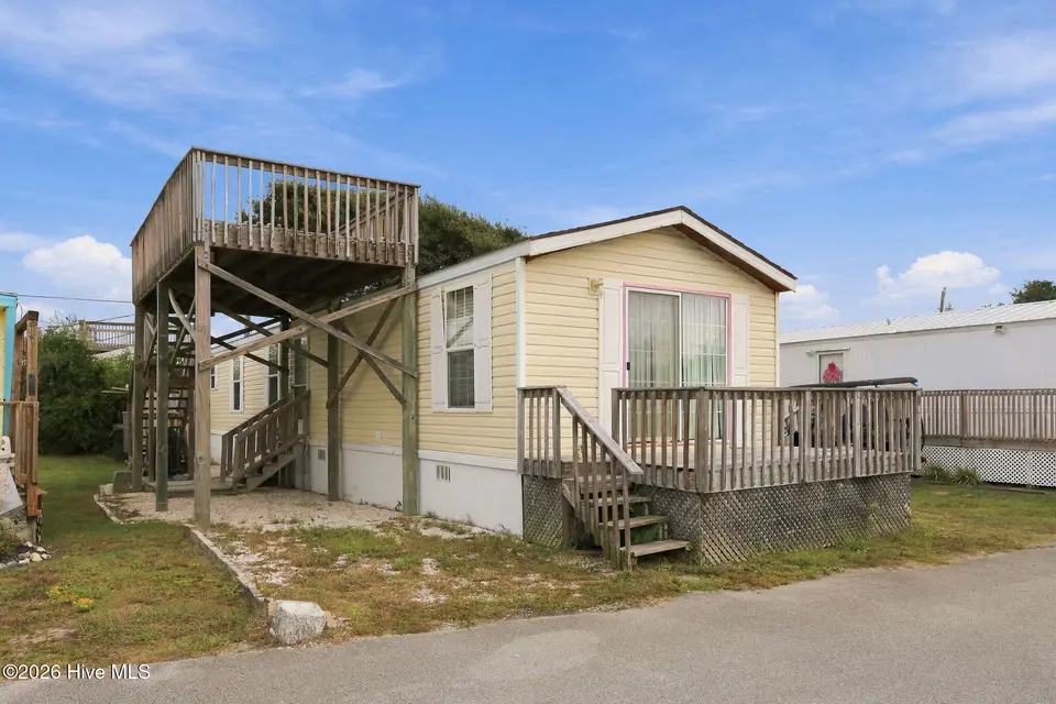 1530 Salter Path Road 15, Indian Beach, NC 28512 — 2-bedroom waterfront manufactured home in Tradewinds, Indian Beach, NC, photo 1 of 32: Exterior