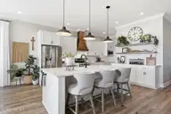 135 Gallants Point Road, Beaufort, NC 28516 — 3-bedroom waterfront home in Gallants Point, Beaufort, NC, photo 14 of 70: Kitchen Island