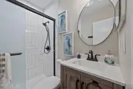1822 New River Inlet Road Unit 1102a, North Topsail Beach, NC 28460 — 1-bedroom waterfront condo in Topsail Dunes, North Topsail Beach, NC, photo 23 of 51: Bathroom
