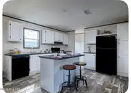 202 Gray Road, Newport, NC 28570 — 3-bedroom manufactured home in Hill Top Acres, Newport, NC, photo 2 of 9: kitchen