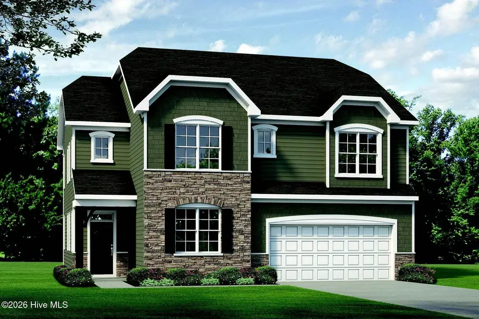 549 Watauga Lane, Aberdeen, NC 28315 — 4-bedroom home in Legacy Lakes, Aberdeen, NC, photo 1 of 18: Lot 553 LE - Ext Colors