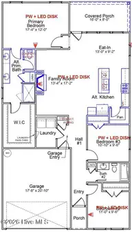 1560 Rodanthe Avenue, Castle Hayne, NC 28429 — 3-bedroom home in Avenue One, Castle Hayne, NC, photo 2 of 9