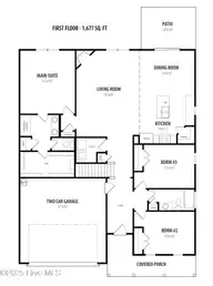 75 Cardovia Way, Wendell, NC 27591 — 3-bedroom home in Maggie Way, Wendell, NC, photo 10 of 17: First Floor