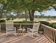 176 Starland Lane, Southern Pines, NC 28387 — 3-bedroom condo in Longleaf CC, Southern Pines, NC, photo 5 of 58: Deck and Golf View