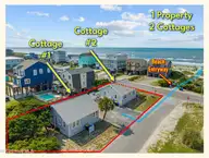 2602 E Beach Drive, Oak Island, NC 28465 — 2-bedroom waterfront home, Oak Island, NC, photo 1 of 80: Kathy Cottages 1