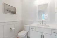 855 Cannonsgate Drive, Newport, NC 28570 — 4-bedroom waterfront home in Cannonsgate, Newport, NC, photo 19 of 55: First floor half bath