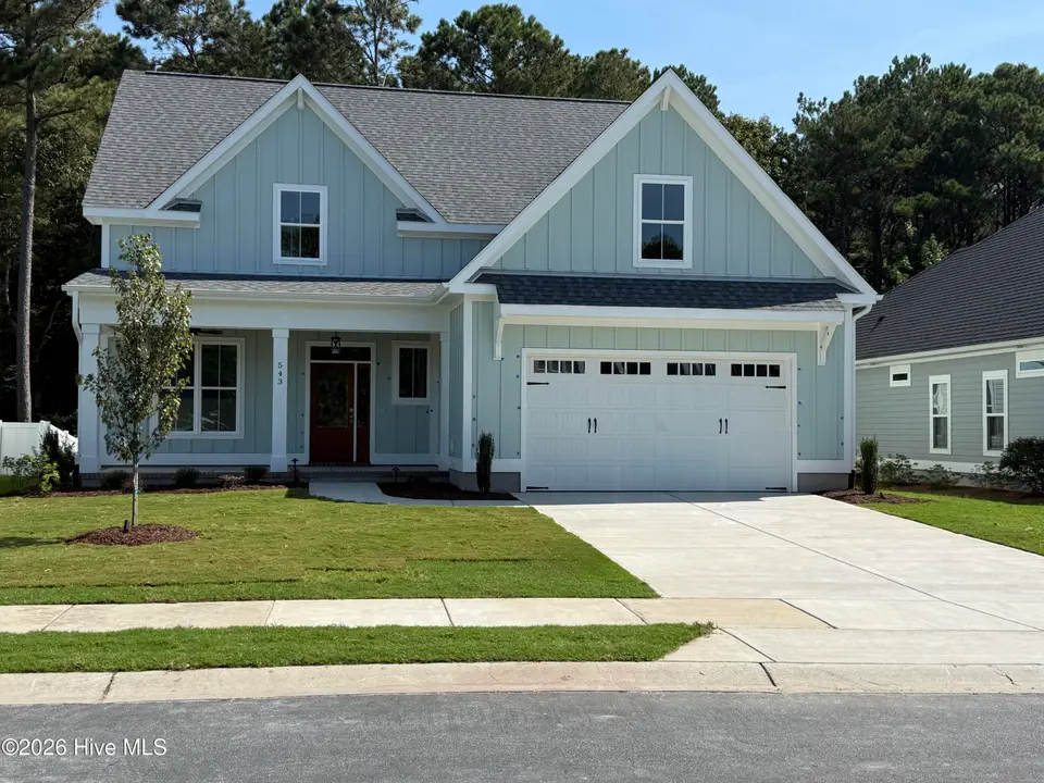 543 Moss Lake Lane, Holly Ridge, NC 28445 — 3-bedroom home in Summerhouse On Everett Bay, Holly Ridge, NC, photo 1 of 9