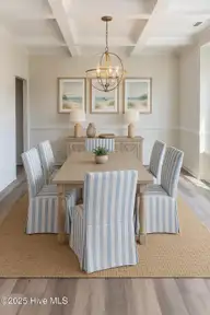 1115 Lunenburg Place, Jacksonville, NC 28540 — 5-bedroom home in Wedgewood, Jacksonville, NC, photo 5 of 27: 1115 Lunenburg Staged-Dining Room
