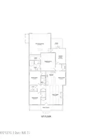 2426 Lake Ridge Drive, Southport, NC 28461 — 3-bedroom home in Osprey Landing, Southport, NC, photo 2 of 2: Floor Plan