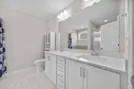 566 Transom Way, Sneads Ferry, NC 28460 — 3-bedroom home in Oyster Landing, Sneads Ferry, NC, photo 17 of 60: Master Bathroom