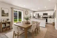 4009 Emerald View, New Bern, NC 28560 — 3-bedroom home in Madeline Farm, New Bern, NC, photo 15 of 43: Dining mock up