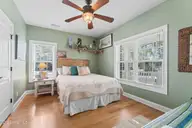 1404 W Yacht Drive, Oak Island, NC 28465 — 3-bedroom waterfront home in Pinners Point, Oak Island, NC, photo 16 of 46: Bedroom 2