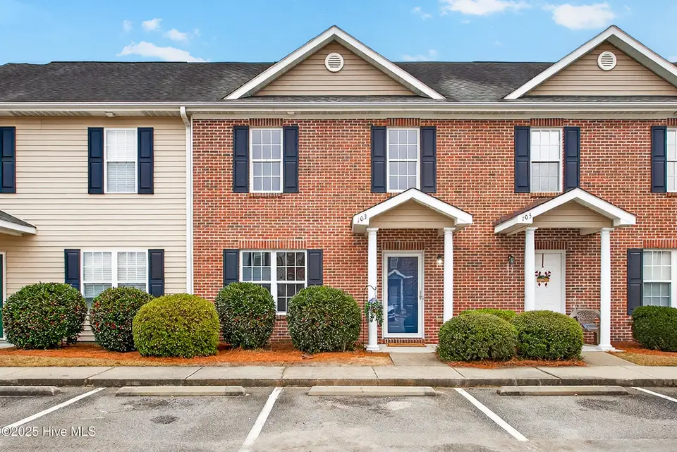 103 Lincoln Place Circle, Leland, NC 28451 — 3-bedroom townhome in Lincoln Place Townhomes, Leland, NC, photo 1 of 41: Front of Townhome