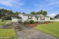 989 Simpson Ditch Road, Elizabeth City, NC 27909 — 3-bedroom manufactured home in Pine Meadows, Elizabeth City, NC, photo 1 of 36: Front View