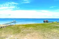 1980 Salter Path Road, Indian Beach, NC 28512 — waterfront lot, Indian Beach, NC, photo 5 of 6: South to North