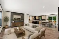 9757 Fire Tower Farm Road, Whitakers, NC 27891 — 3-bedroom manufactured home in Swift Creek Fire Tower, Whitakers, NC, photo 20 of 48: Living Room2